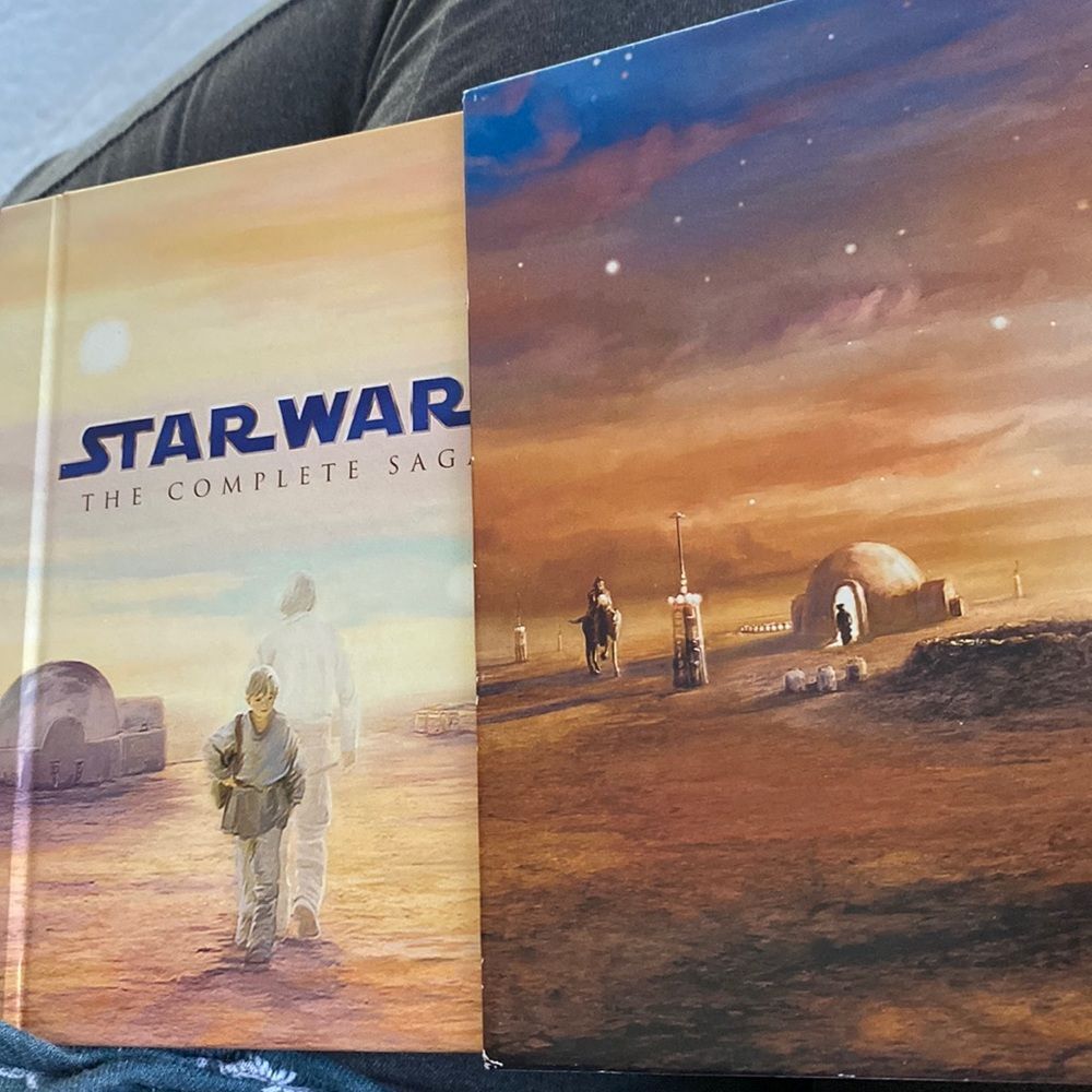 Star Wars the complete saga cds in a book